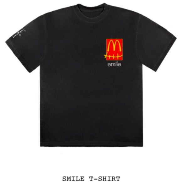 Cactus Plant Flea Market Other - Travis Scott x McDonald's Smile T-shirt